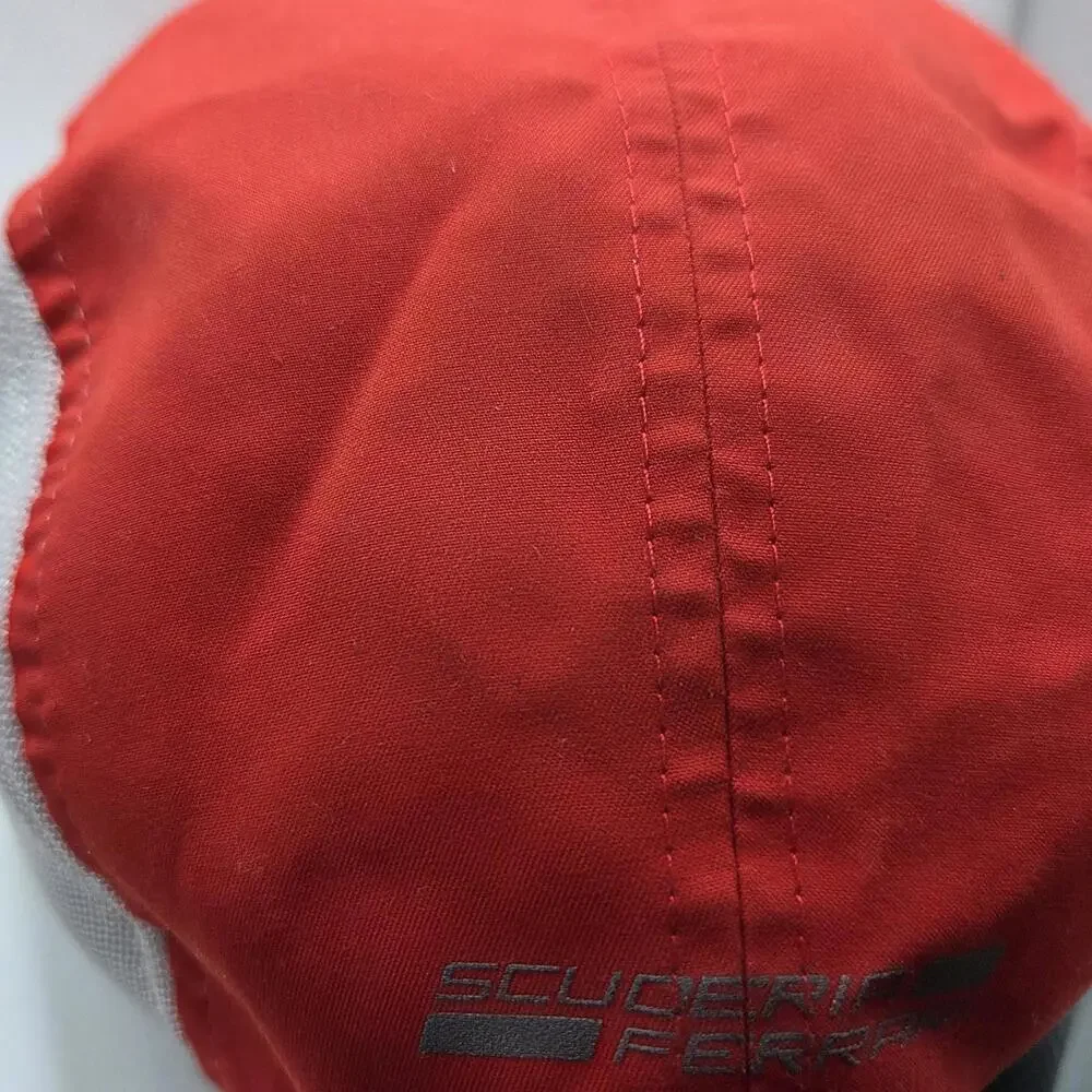NWT Scuderia Ferrari Tecno Baseball Cap Mens Red One Size - Picture 9 of 10